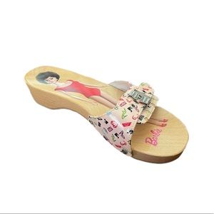 NWOT Barbie 50th Anniversary Dr.Scholl’s Sandals 6